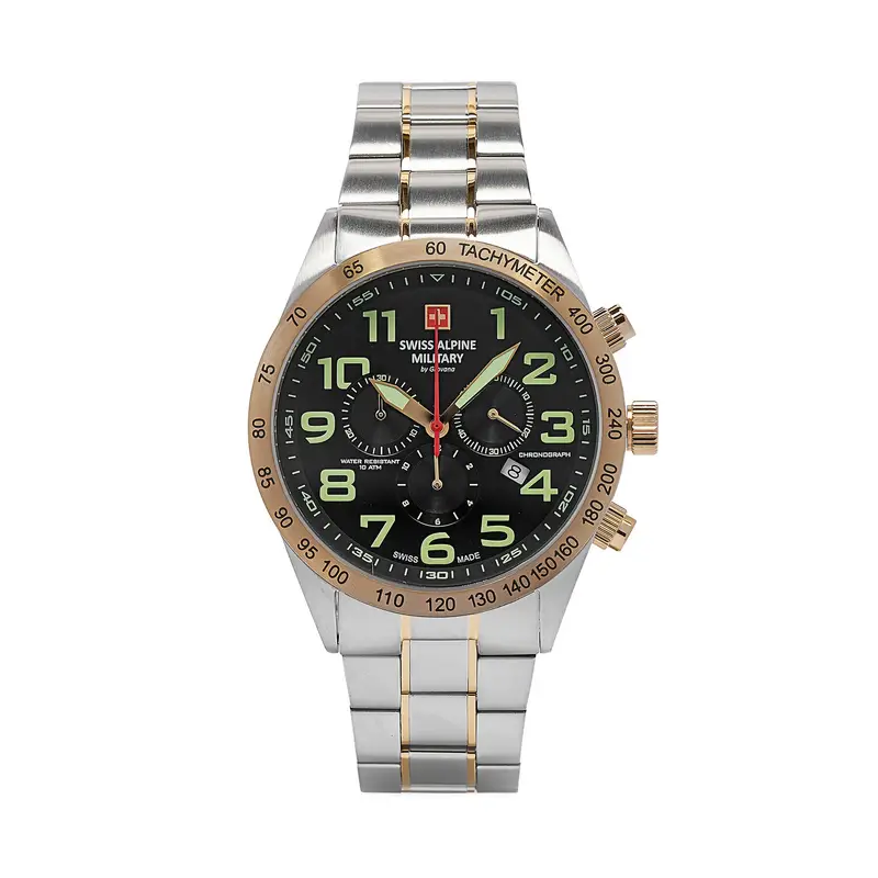 Swiss Alpine Military Orologio 7047.9144 Argento