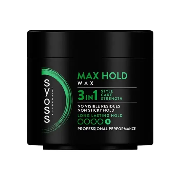 Syoss cera massima tenuta modellante con fissaggio extra forte 150 ml