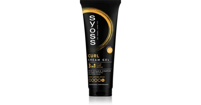 Syoss Control crema styling per definire i capelli ricci e mossi con texture in gel 250 ml