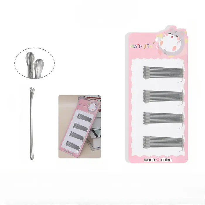 32 Pezzi Mollette per Capelli da Donna Acconciatura Forcina Dorata Forma Semplice Forcina Accessori per Capelli per lo Styling da Donna