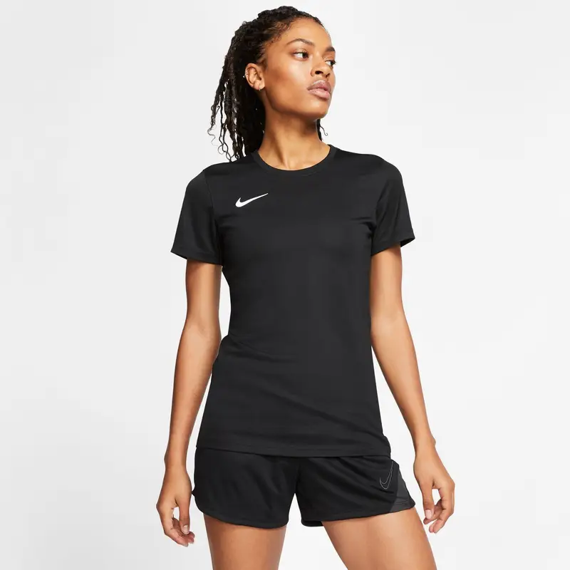 Nike T-shirt Donna Nero 1261907