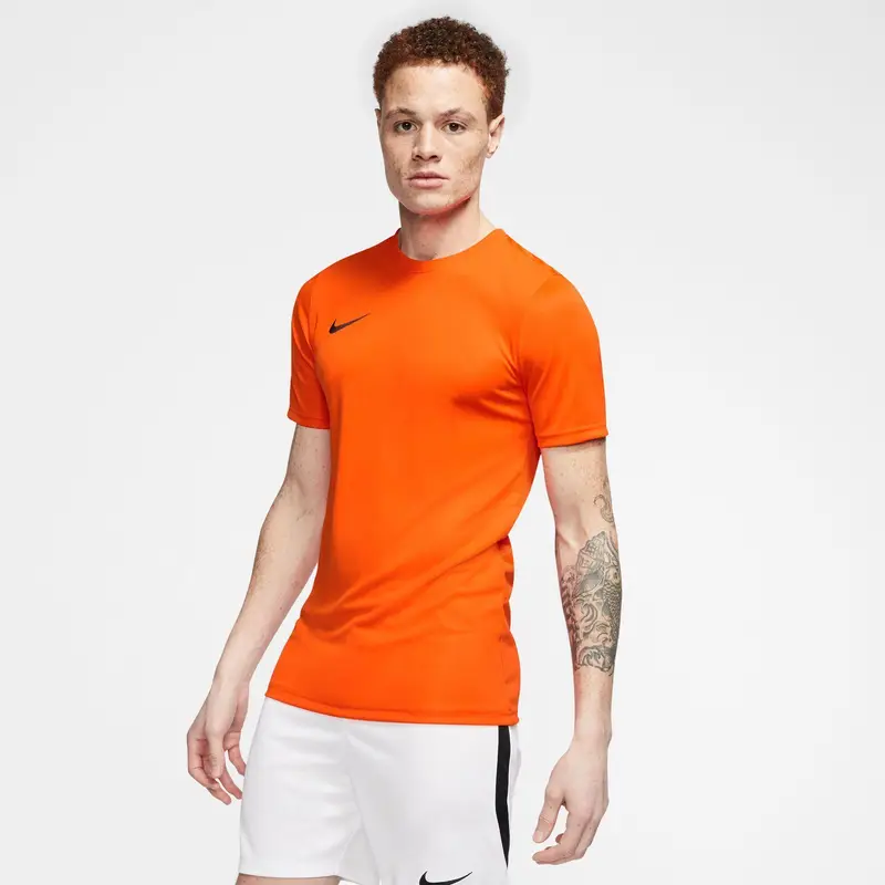 Nike T-shirt Uomo Arancione 1270575