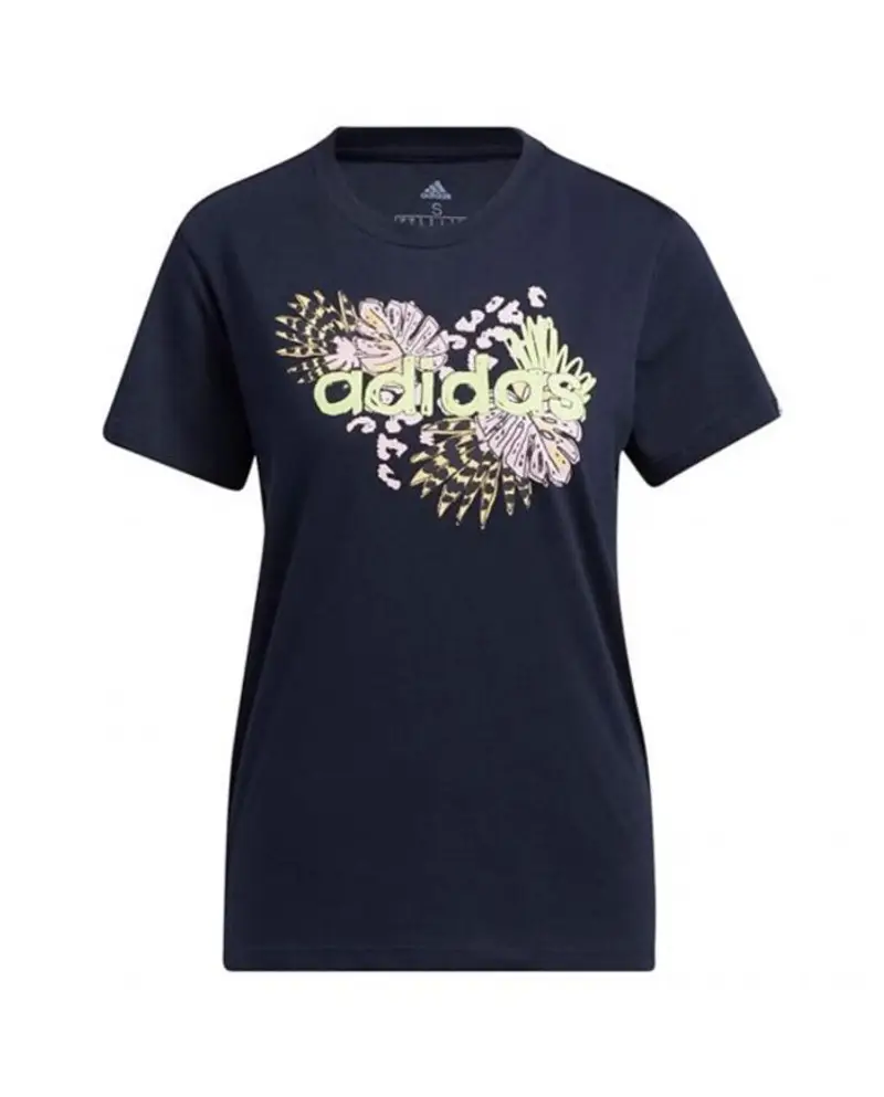 Adidas T-shirt Donna Blu 1196116