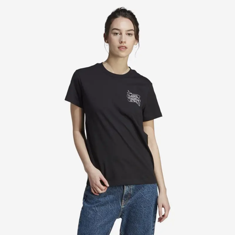 Adidas T-shirt Donna Nero 1196049