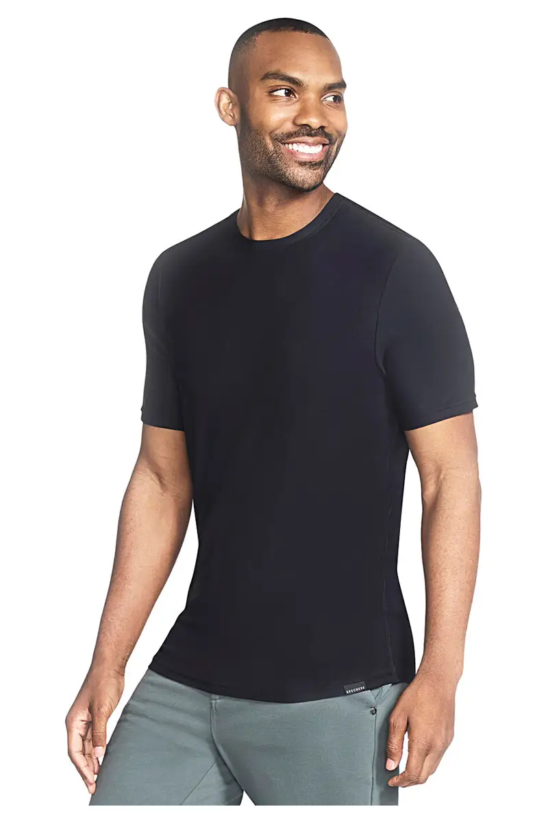 SKECHERS T-shirt Nero 1943985