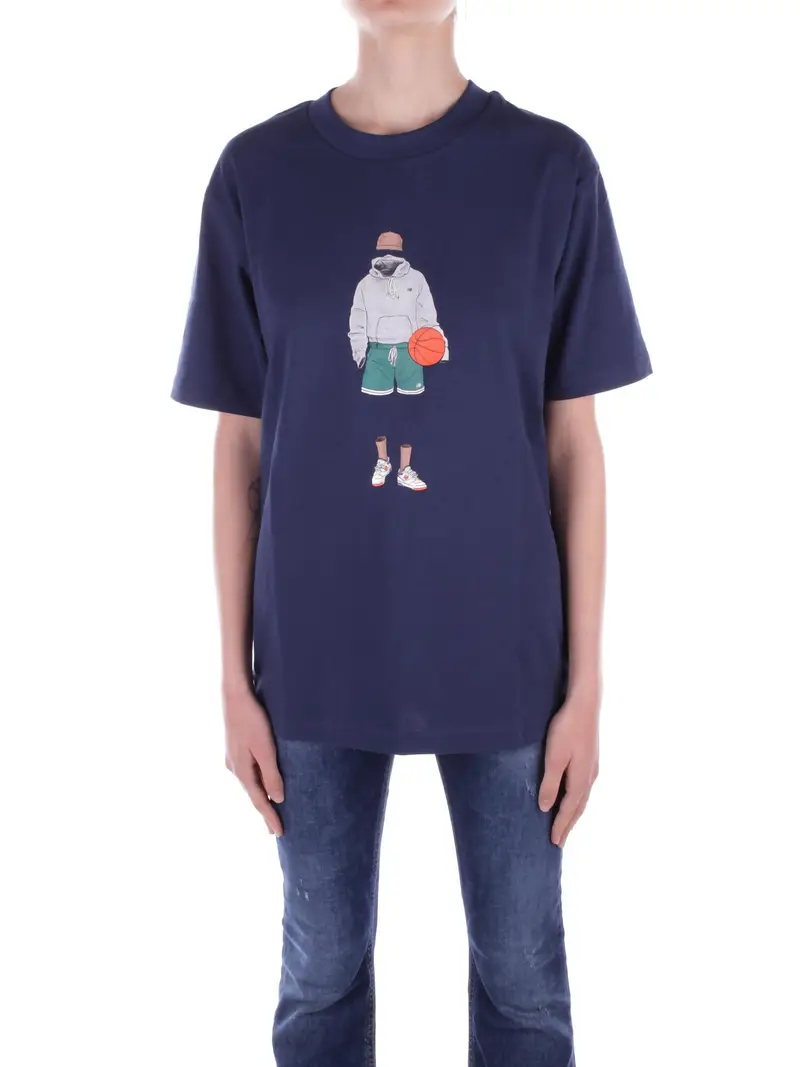 New Balance T-shirt Blu 2084638