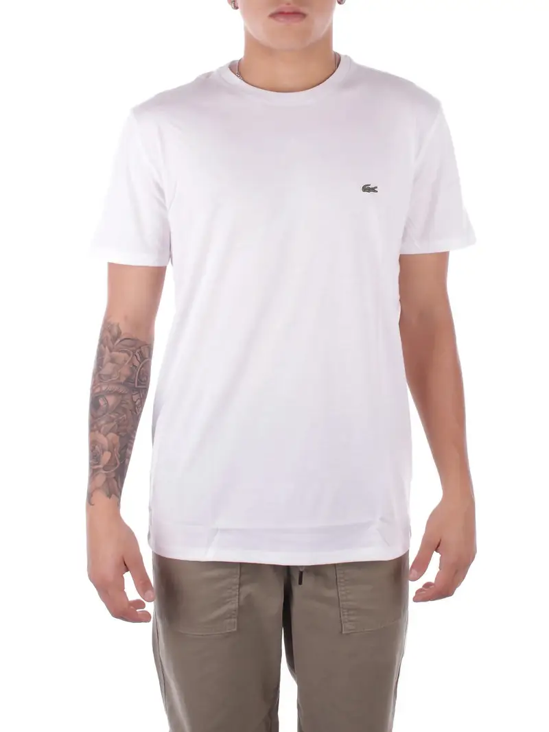 Lacoste T-shirt Uomo Bianco 2083343