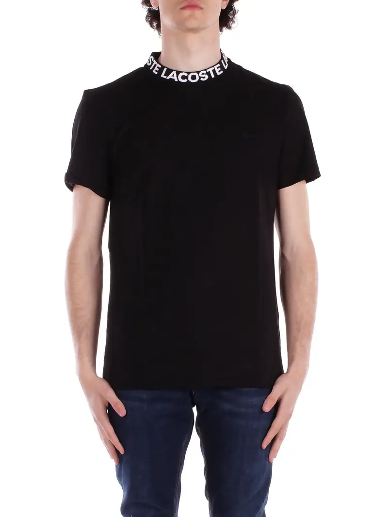 Lacoste T-shirt Uomo Nero 2083326