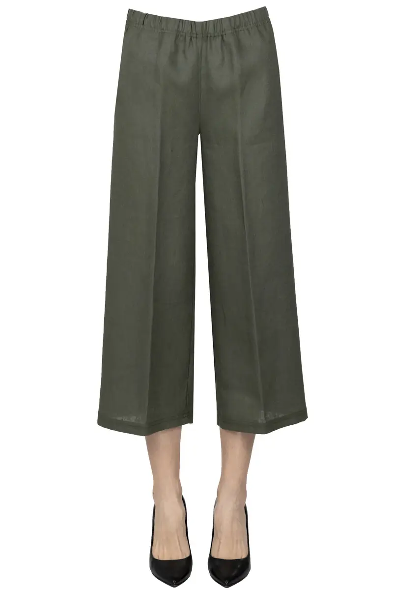 Tabata Pantaloni culotte Verde oliva