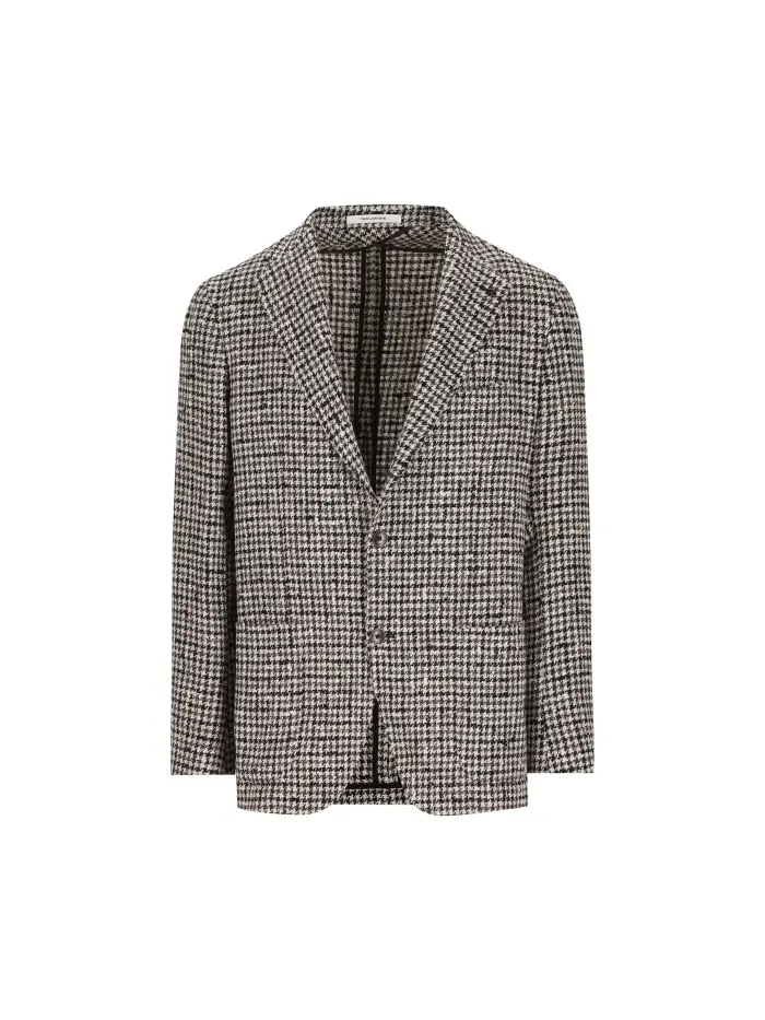 Blazer realizzato in alpaca MARRONE