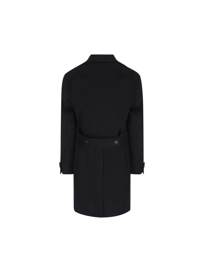 Cappotto realizzato in cashmere BLU
