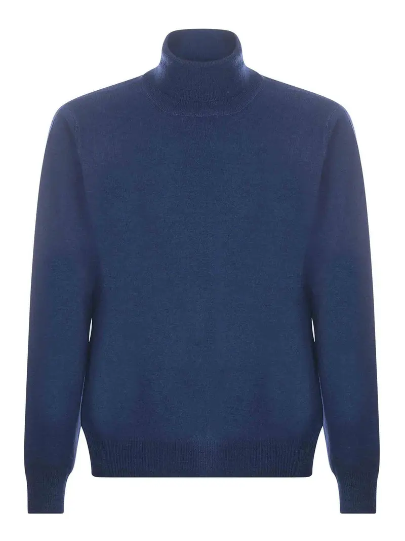 Dolcevita In Lana Vergine Blu