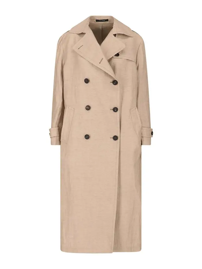 Tagliatore Trench doppiopetto Grigio