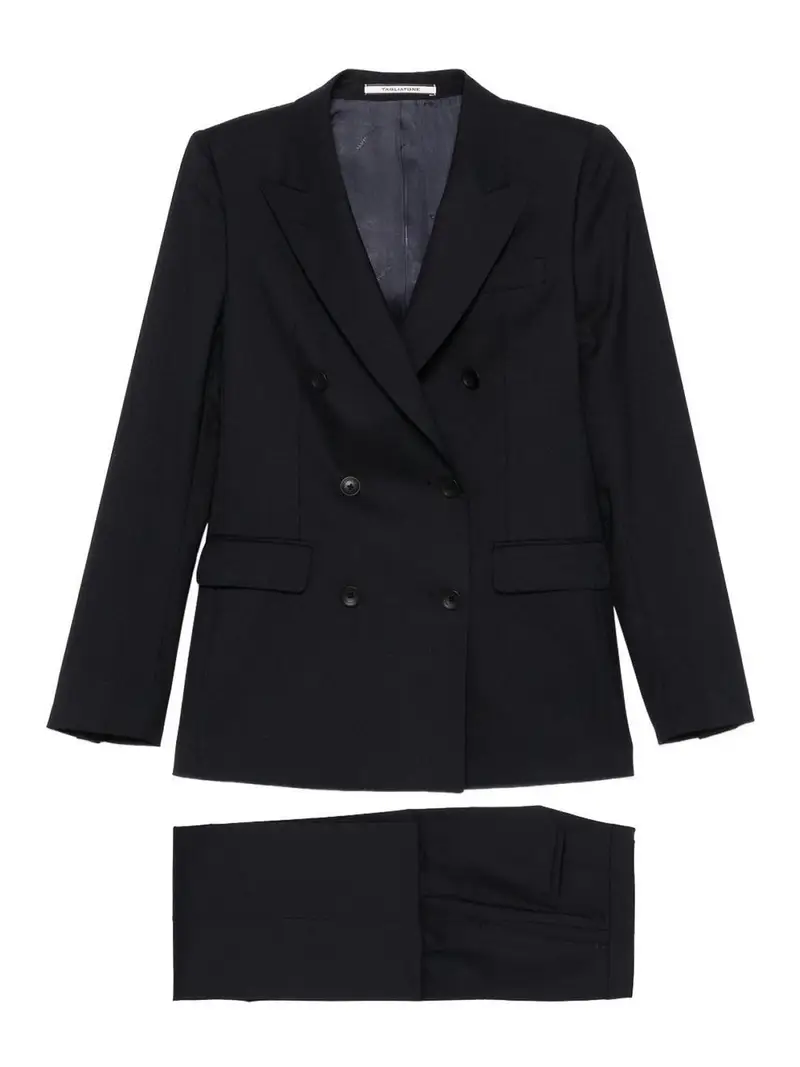 Tagliatore Vestito in Misto Lana Blu