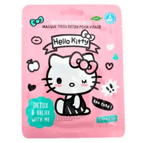 TAKE CARE Maschera per il viso Hello Kitty detox Rose
