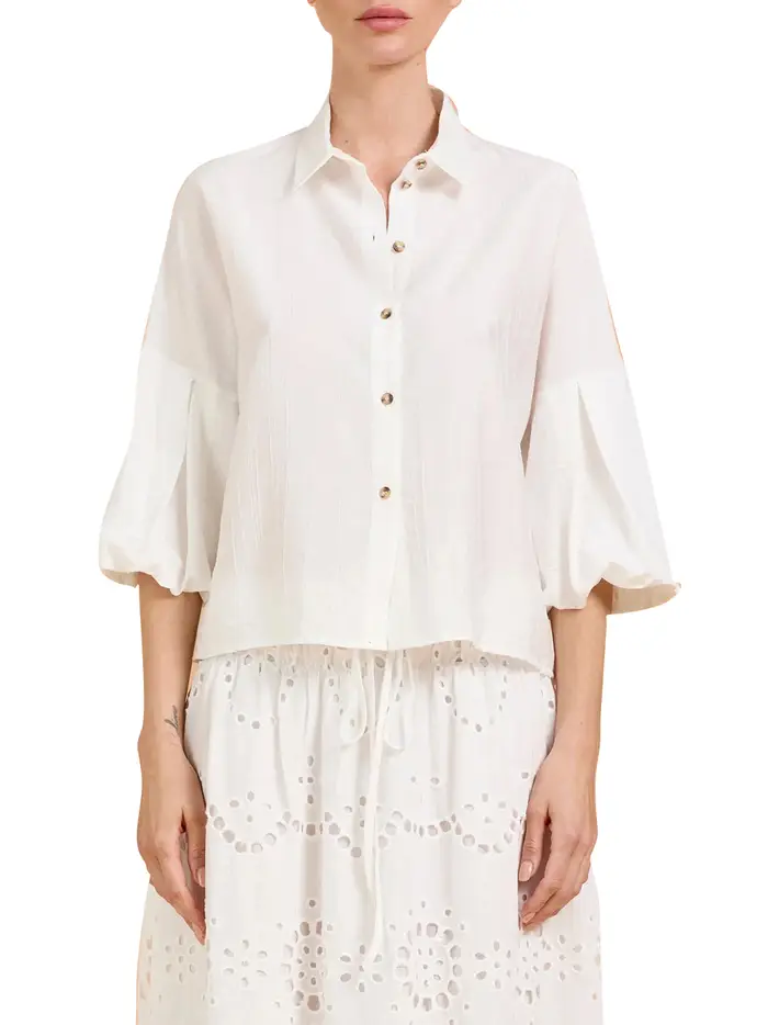camicia take two da donna - bianco
