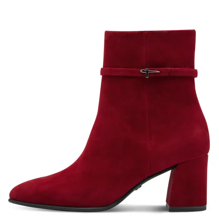 tamaris Stivaletti con tacco da donna 1-25336-43 Rouge