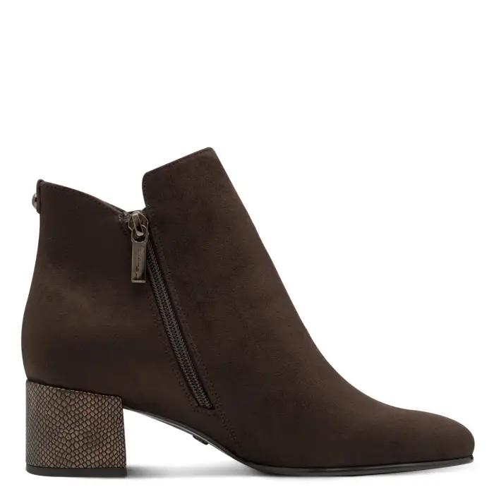 tamaris Stivaletti con tacco da donna 1-25354-43 Marron