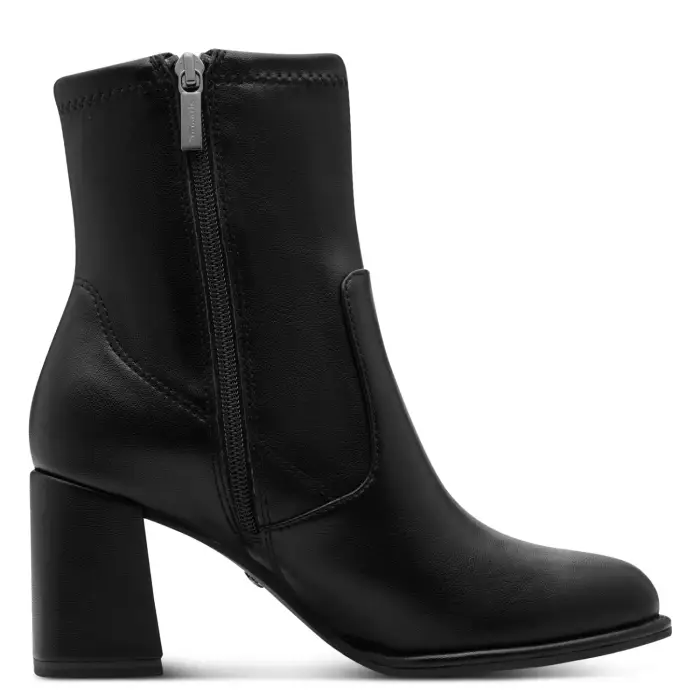 tamaris Stivaletti con tacco da donna 1-25357-41 Noir