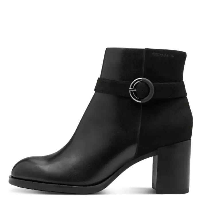 tamaris Stivaletti con tacco da donna 1-25363-45 Noir