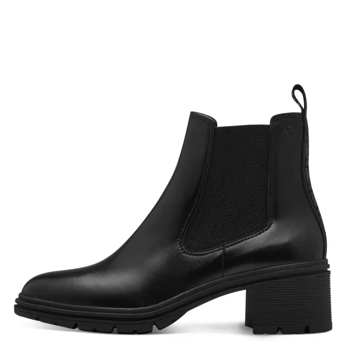 tamaris Stivaletti con tacco da donna 1-25456-43 Noir