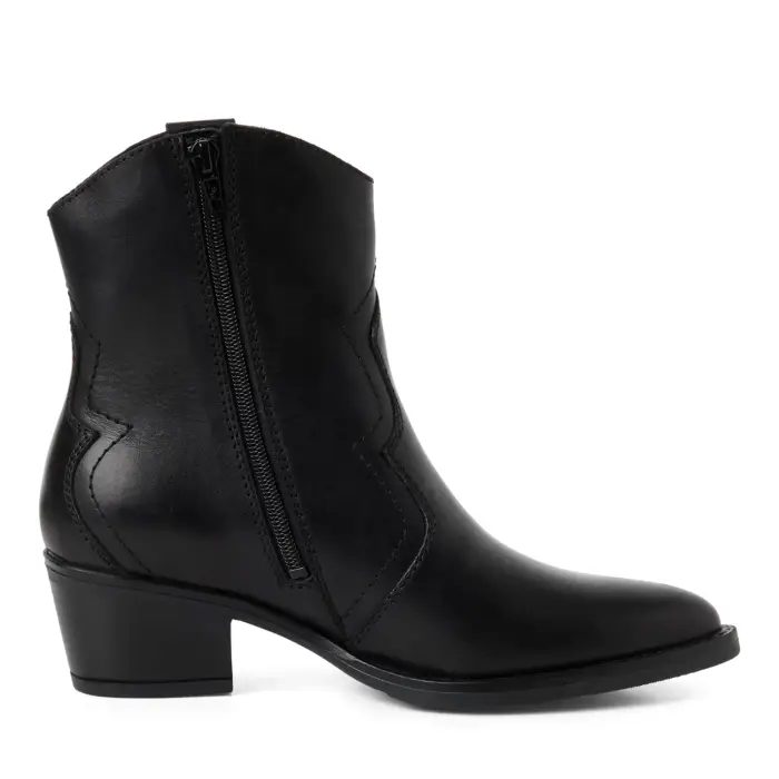 tamaris Stivaletti con tacco da donna 1-25702-41 Noir