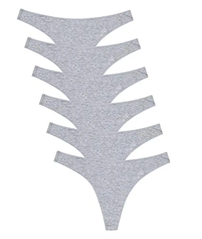 Channo Tanga in Cotone Liscio con Finitura Sottile Che Non segna. Comodi, Morbidi ed Elastici. Progettati in Spagna - Confezione da 12,