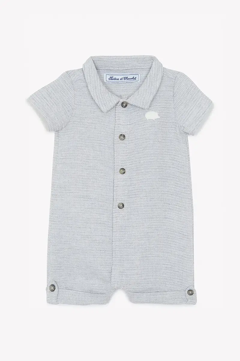 TARTINE ET CHOCOLAT rampers neonato/a CA33101 Grigio