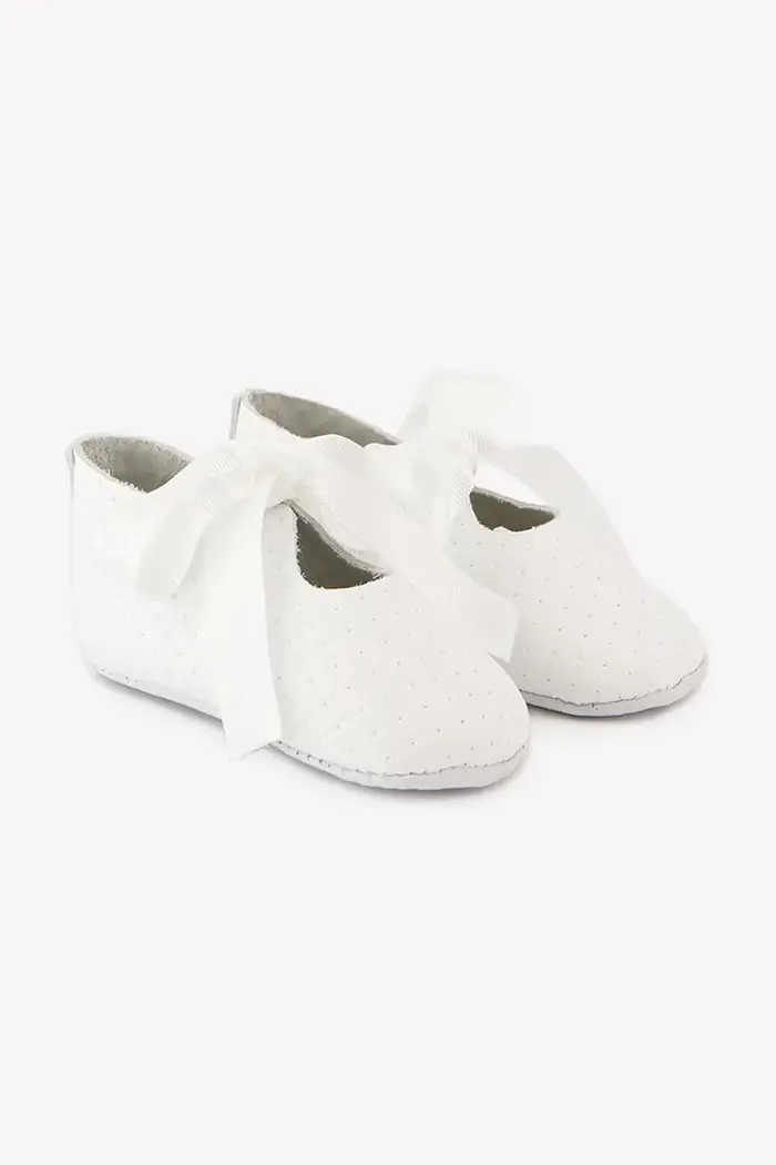 TARTINE ET CHOCOLAT scarpe in pelle neonato/a Bianco