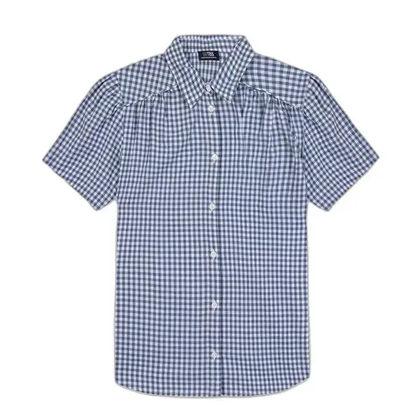 Camicia da donna a maniche corte TBS Hazalcha Bleu