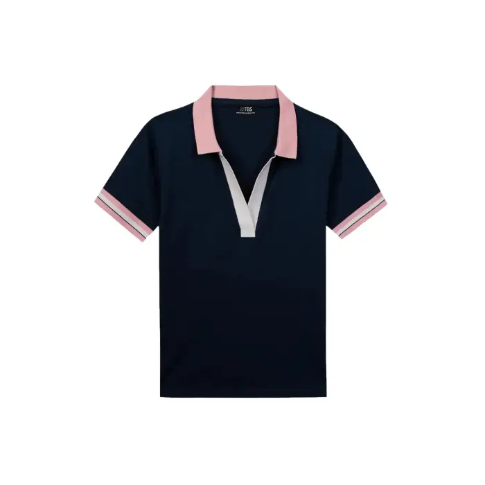 TBS Polo da donna Maggy Bleu
