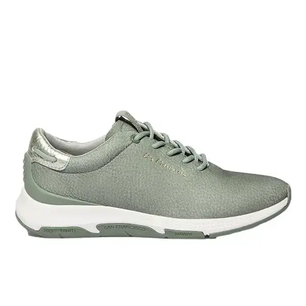 Sneakers da donna TBS Halo Tumbled Life-Shiel Vert