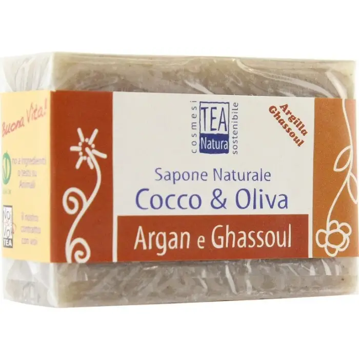 Tea natura Sapone Naturale Argan & Ghassoul 100 g - Sapone