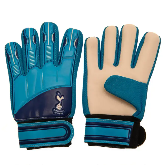 Guanti da portiere per bambini con cucitura negativa Team Merchandise Bleu