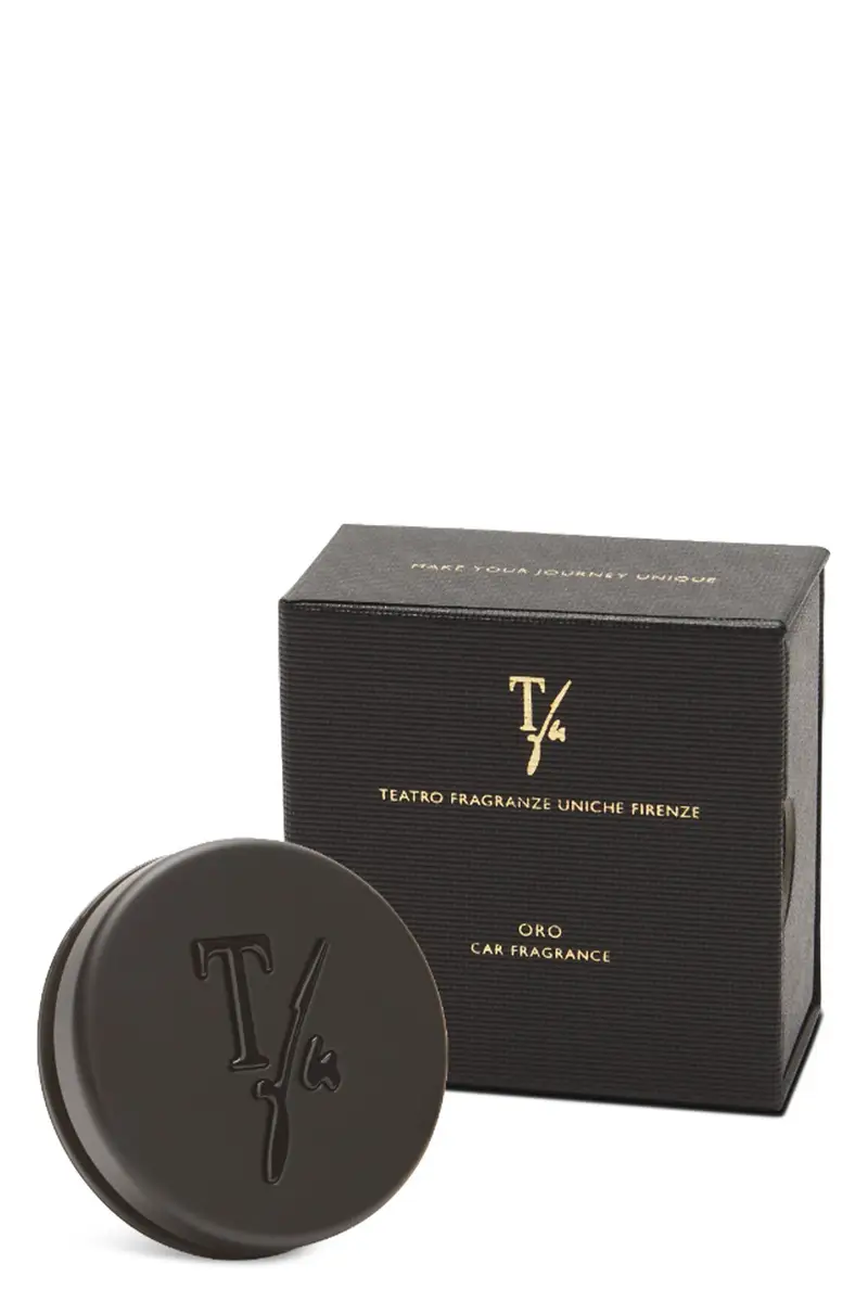 TEATRO FRAGRANZE UNICHE Car Fragrance 'Oro' Nero