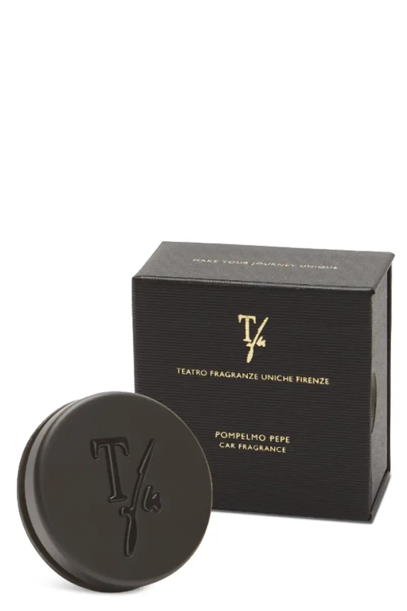TEATRO FRAGRANZE UNICHE Car Fragrance 'Pompelmo Pepe' Nero