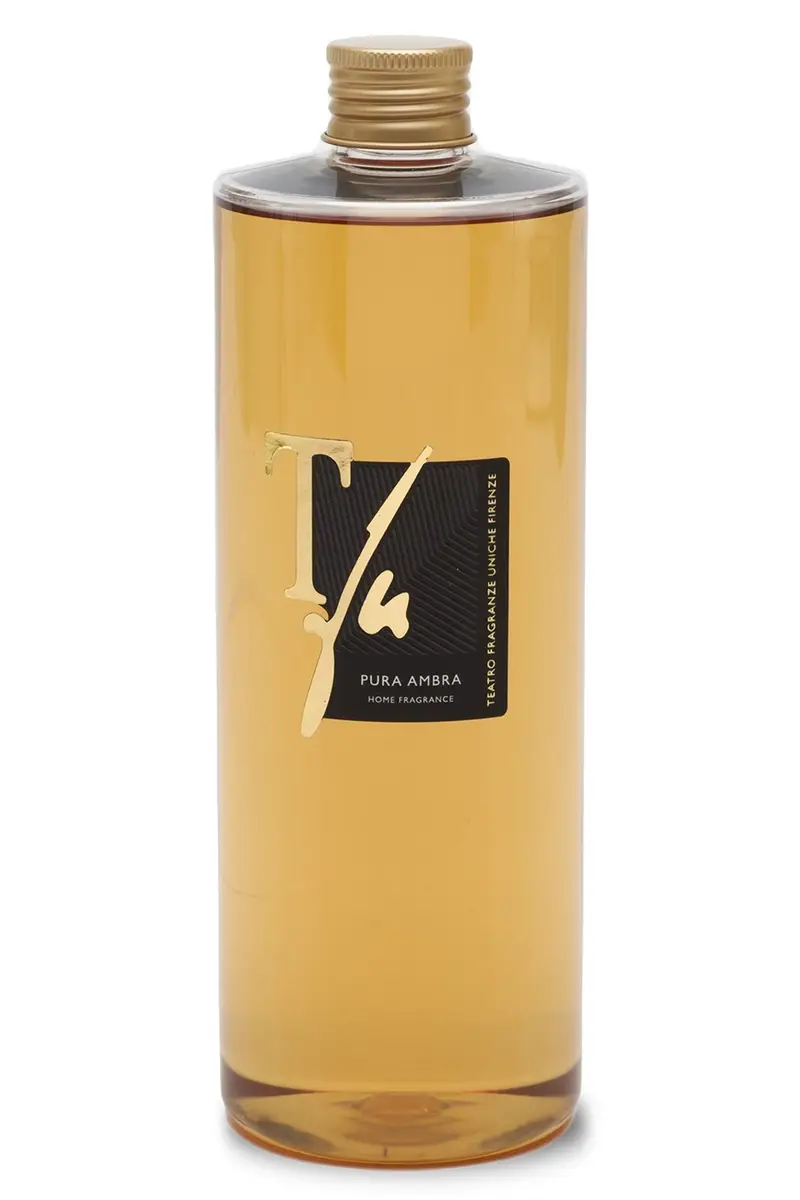 TEATRO FRAGRANZE UNICHE Refill Fragranza Ambienti 'Pura Ambra' 500 Ml Giallo