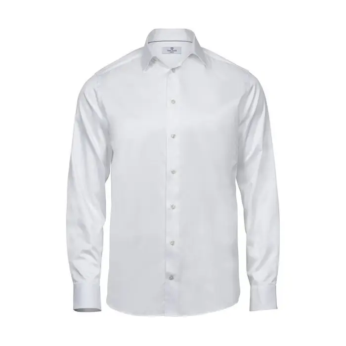 Tee Jays Camicia a maniche lunghe Luxury Bianco