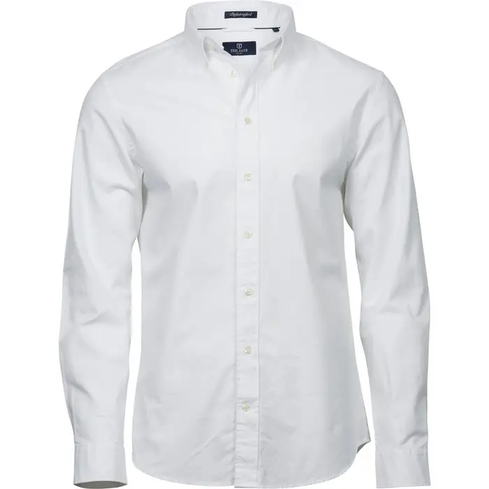 Tee Jays Camicia a maniche lunghe Perfect Bianco