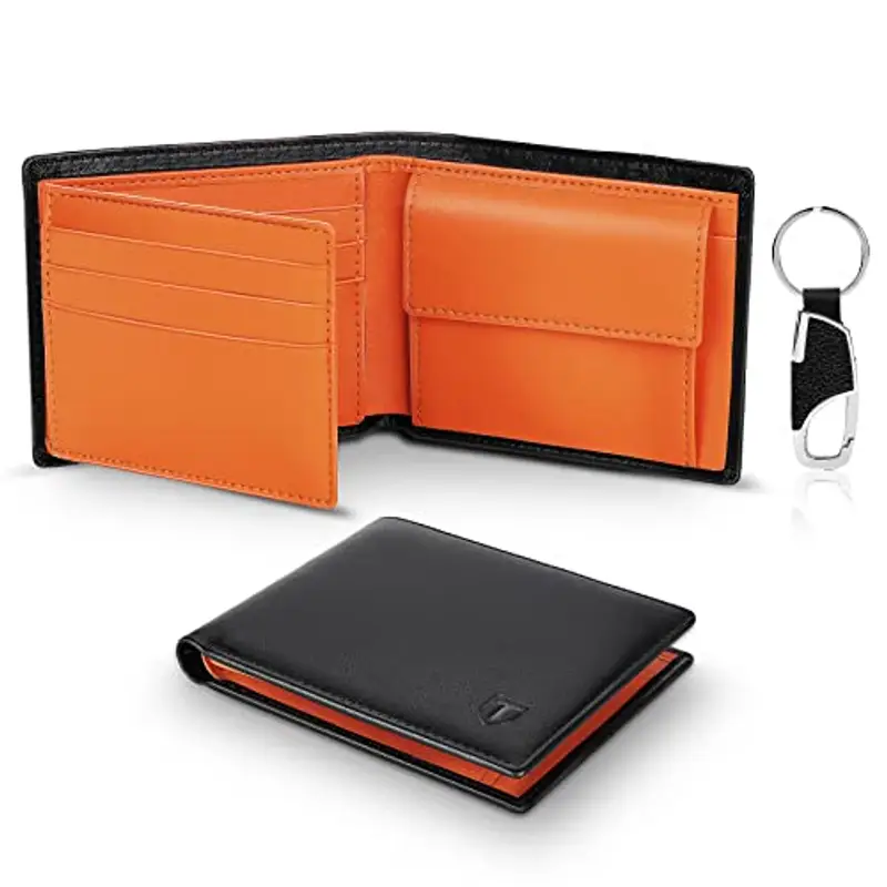 TEEHON Portachiavi Uomo Arancione 943191