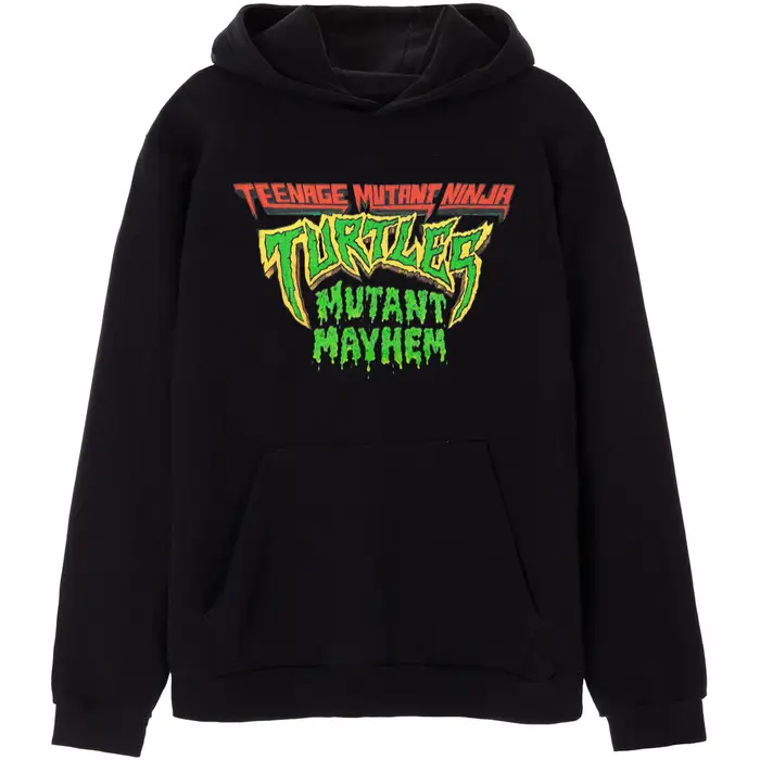 Teenage Mutant Ninja Turtles Felpe con cappuccio Mayhem Nero