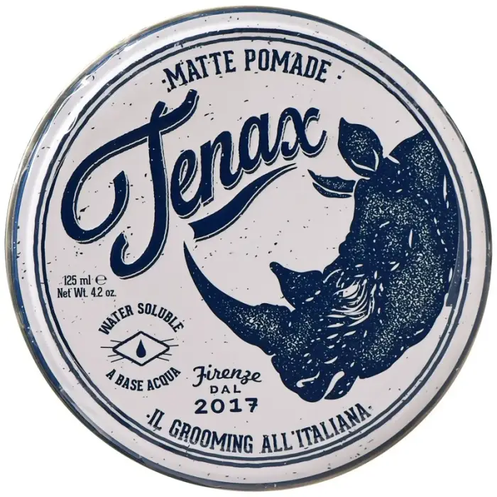 Tenax Pomata opaca lucidante a tenuta media per capelli per uomo 125 ml