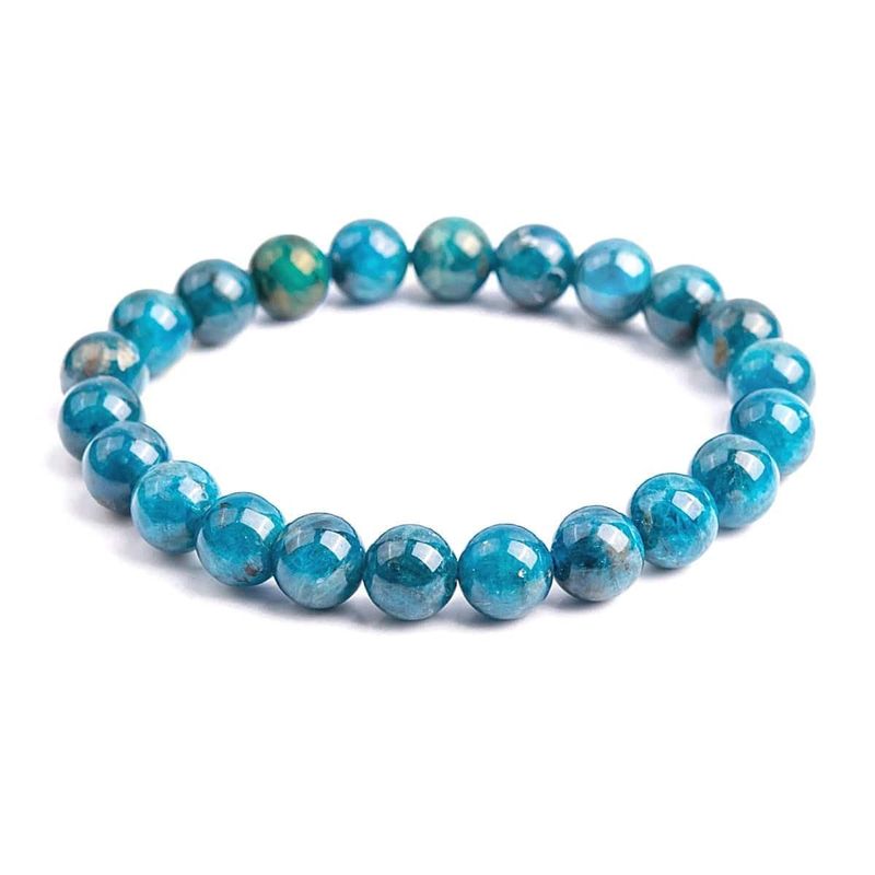 TENET Bracciale Pietra Naturale Apatite 6mm