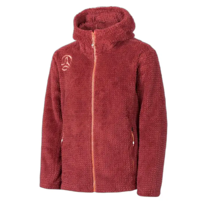 Ternua Impermeabile con cappuccio per bambini Erruk Rouge