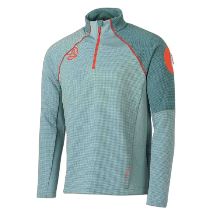 Ternua Maglione girocollo con zip 1/2 Lemik Bleu