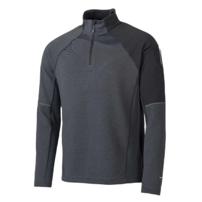 Ternua Maglione girocollo con zip 1/2 Lemik Gris