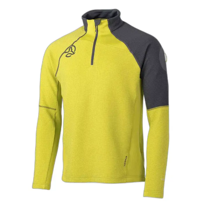 Ternua Maglione girocollo con zip 1/2 Lemik Vert