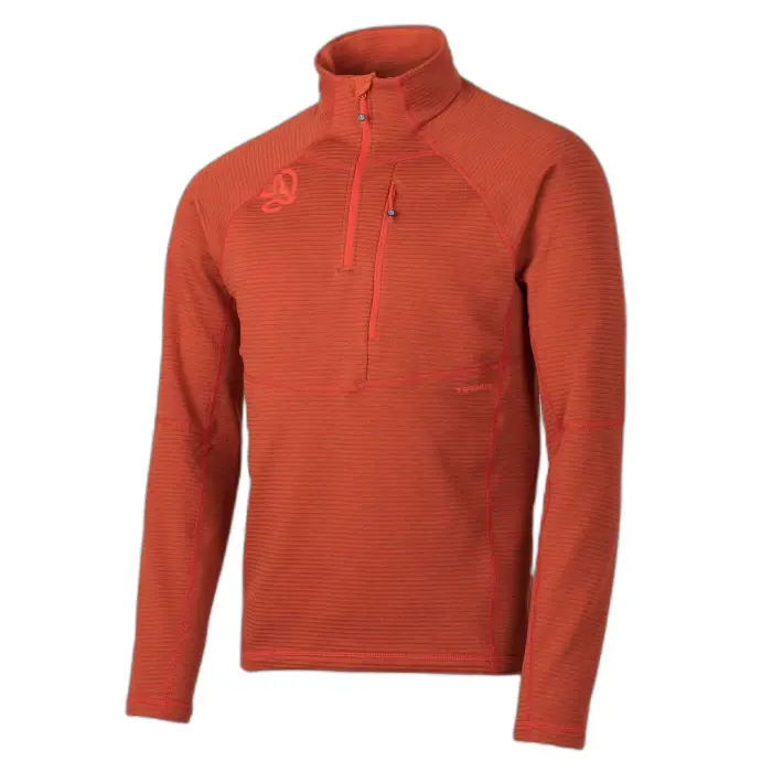 Ternua Maglione girocollo con zip 1/2 Momhill Orange