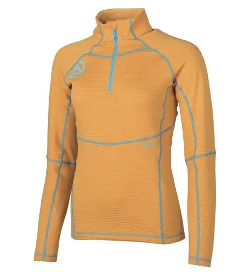 Momhill 1/2 Zip W - felpa in pile - donna Yellow