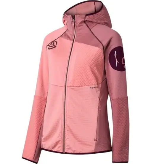 Ternua Ragger W - felpa in pile - donna Dark Pink